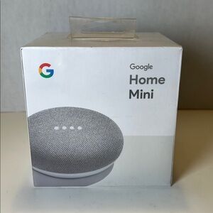 🎄Google Home Mini (Chalk) Unopened